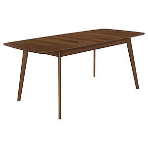 Redbridge 5-piece Dining Room Set Natural Walnut and Grey by Coaster