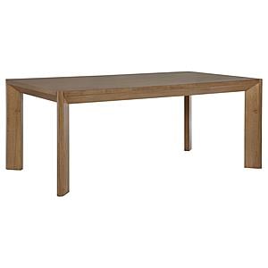 Bruner 72-inch Rectangular Wood Dining Table Natural Brown by Coaster