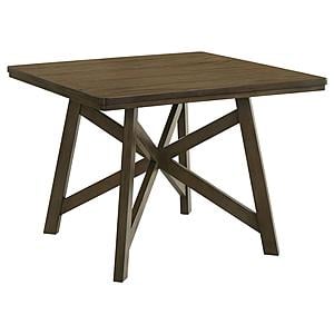Canfield 47-inch Square Counter Height Dining Table Brown by Coaster
