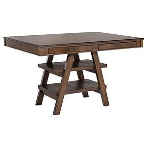 Dewey Rectangular 60-inch Counter Height Dining Table Walnut by Coaster