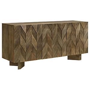 Tyler 3-door Dining Sideboard Server Mango Brown by Coaster