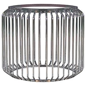 Veena Dining Table Base Chrome by Coaster