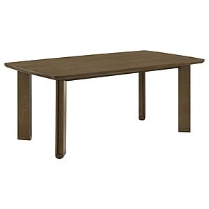 Ottowa 71-inch Rectangular Wood Dining Table Brown by Coaster