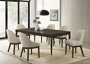 Reseda 7-piece Rectangular Dining Set Ash Brown by Coaster