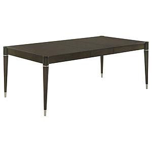 Reseda 81-inch Extension Leaf Dining Table Ash Brown by Coaster