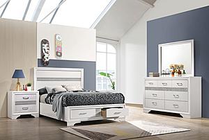 Miranda 4-piece Full Storage Bedroom Set White by Coaster