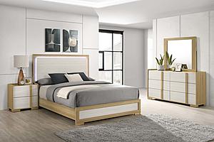 Hyland 4-piece Queen Bedroom Set Natural by Coaster