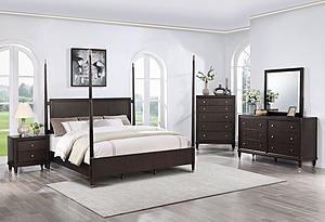 Emberlyn 5-piece Queen Poster Bedroom Set Brown by Coaster