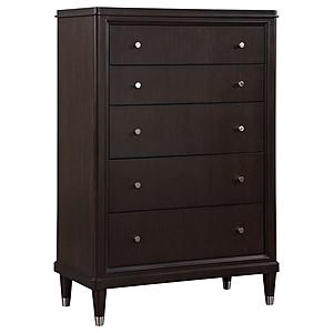 Emberlyn 5-drawer Bedroom Chest Brown by Coaster