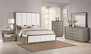 Durango Panel Bedroom Set Taupe Oak by Coaster
