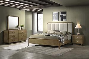 Amsbury 4-piece Queen Bedroom Set Nutmeg by Coaster