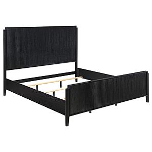 Brookmead Eastern King Bed Black by Coaster