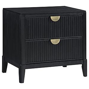 Brookmead 2-Drawer Nightstand Black by Coaster