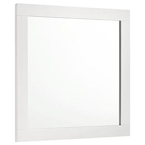 Caraway Dresser Mirror White by Coaster