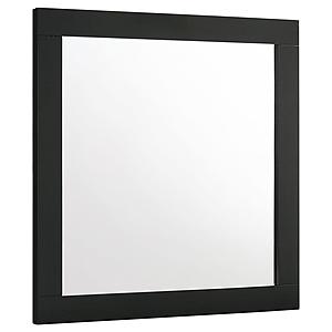 Caraway Dresser Mirror Black by Coaster