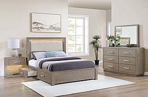 Kenora 4-piece Queen Bedroom Set Barley Brown by Coaster