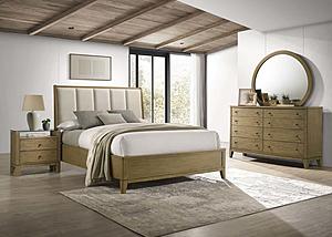 Granada 4-piece Queen Bedroom Set Natural Pine by Coaster