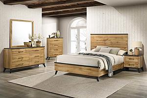 Kaywood 5-piece Queen Bedroom Set Natural Pine by Coaster