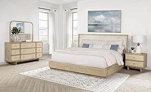 Kailani 4-piece Queen Bedroom Set Beige Oak by Coaster