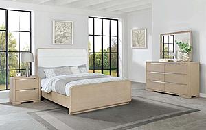 Ladera 4-piece Queen Bedroom Set Light Elm by Coaster