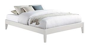 Hounslow Platform Queen Bed White by Coaster