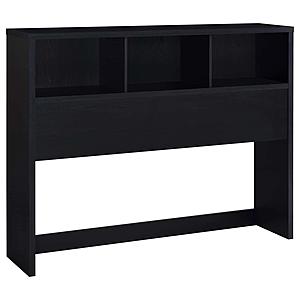 Westpark 49-inch Queen Bookcase Headboard Black by Coaster