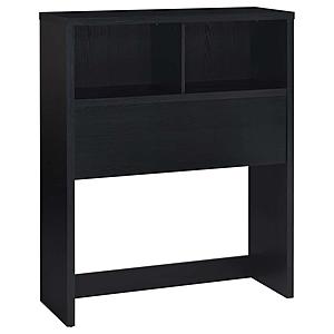 Westpark 49-inch Twin Bookcase Headboard Black by Coaster