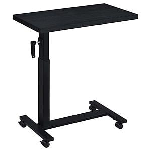 Westpark Height Adjustable Mobile Bedroom C-Table Black by Coaster