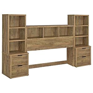 Westpark 3-piece Queen Bedroom Set Bookcase Headboard Mango by Coaster