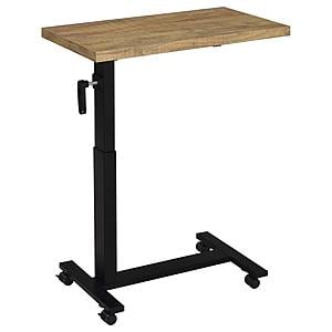 Westpark Height Adjustable Mobile Bedroom C-Table Mango by Coaster