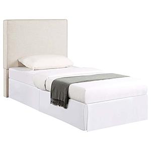 Kosmo Upholstered Twin Panel Headboard Sand by Coaster