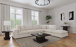 Lakeview 6-piece Upholstered Modular Sectional Sofa Ivory by Coaster