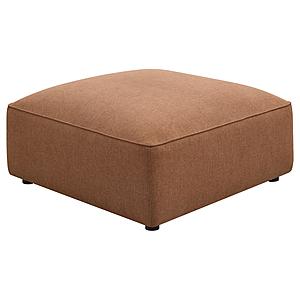 Jennifer Upholstered Ottoman Terracotta by Coaster