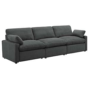 Collins Modular Power Sofa Dark Grey by Coaster