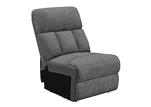 Bahrain Modular Sectional Armless Chair Charcoal by Coaster