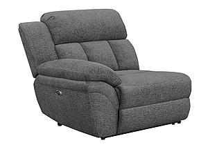 Bahrain Modular Sectional LAF Power Recliner Charcoal by Coaster