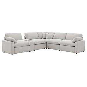 Collins 6-piece Modular Power Reclining Sectional Grey by Coaster