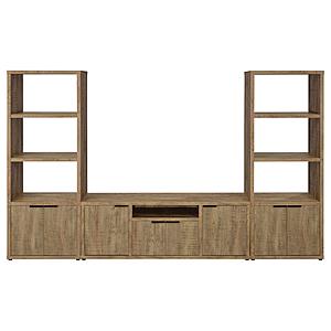 Tabby 3-piece Entertainment Center w/60" TV Stand Mango by Coaster