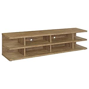 Cartmill 78-inch 2-Tier TV Stand Media Console Mango by Coaster