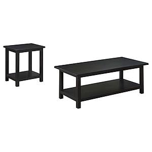 Payne 2-piece Coffee and End Table Set Distressed Java by Coaster