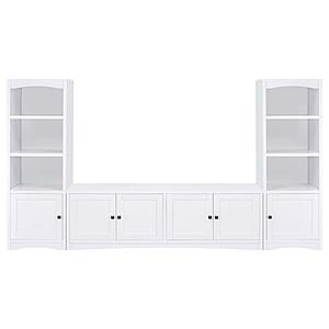 Laughlin 3-piece Entertainment Center TV Stand White by Coaster