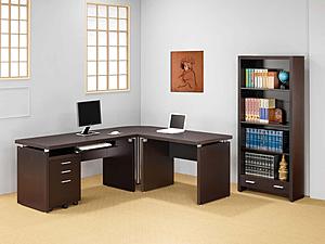 Skylar Corner Table Cappuccino by Coaster