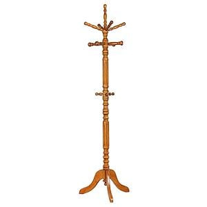 Achelle Coat Rack with 11 Hooks Golden Brown by Coaster