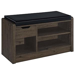 Arrington Storage Bench Smoked Oak by Coaster