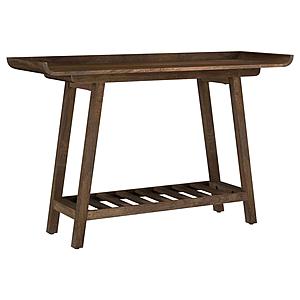 Ornelas 46-inch Console Table w/Slatted Shelf Mango Brown by Coaster