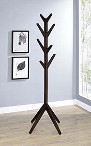 Toby Coat Rack Toby Coat Rack (Walnut) at Futonland