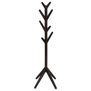 Margaret Solid Wood Coat Rack Clothing Hanger Cappuccino by Coaster
