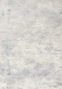 Cathedral Cream Blue Grey Marble Rug by Kalora