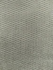 Sample Swatch for Premium Heavy Texture Dalton Charcoal Velvet Fabric by Prestige