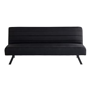 Serta&reg; Darcy Convertible Futon in Black by Lifestyle